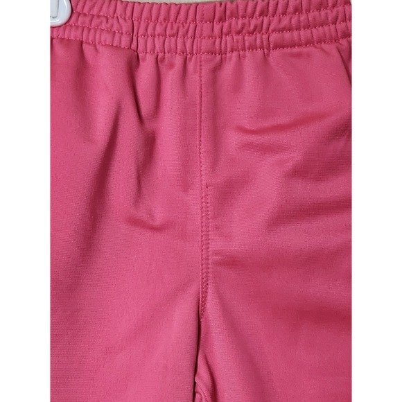 Adidas Girs Pink 3 Stripes 2 Pc Track Suit Jacket Pants Size 6X - Picture 4 of 12